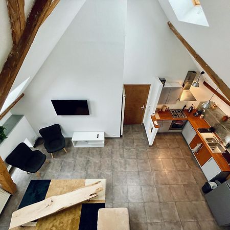 Duplex + Parking Gratuit Facile Apartment Sainte-Suzanne  Luaran gambar