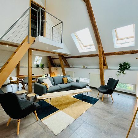 Duplex + Parking Gratuit Facile Apartment Sainte-Suzanne  Luaran gambar