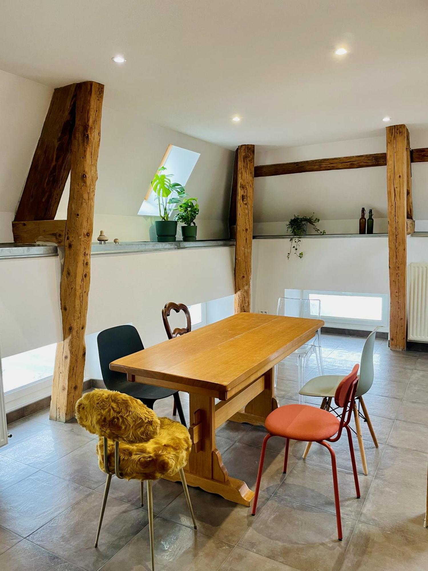 Duplex + Parking Gratuit Facile Apartment Sainte-Suzanne  Luaran gambar