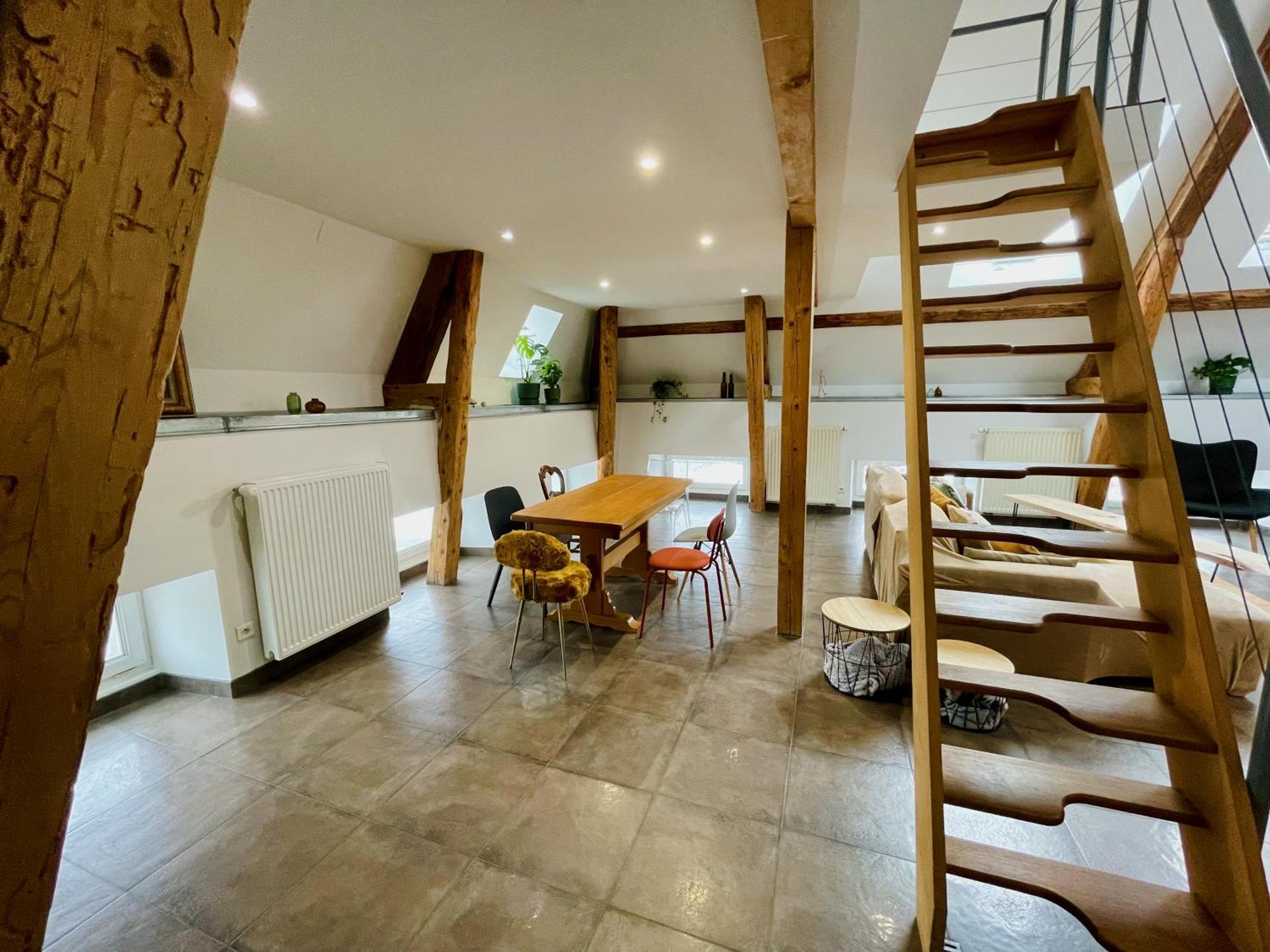 Duplex + Parking Gratuit Facile Apartment Sainte-Suzanne  Luaran gambar