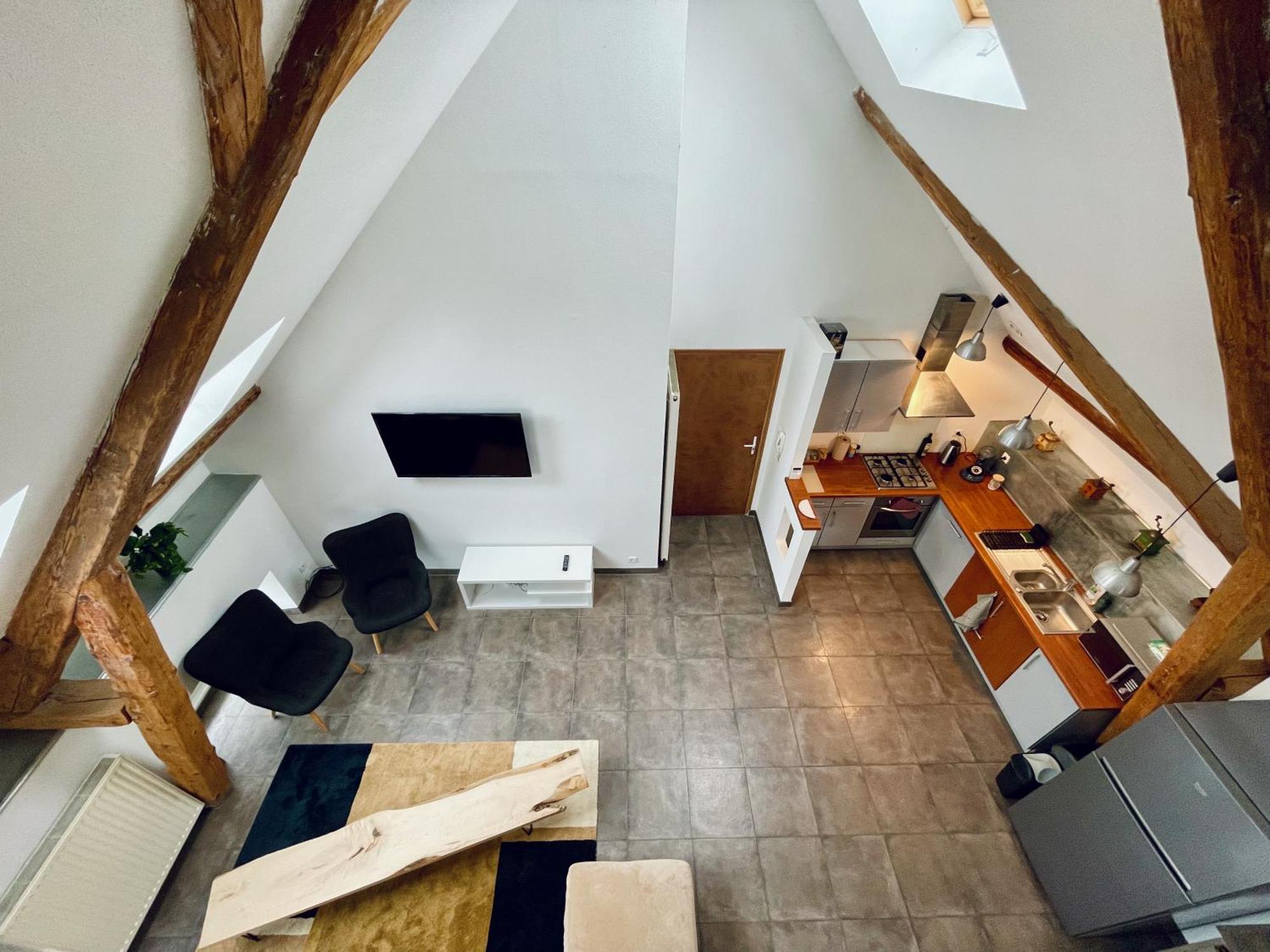 Duplex + Parking Gratuit Facile Apartment Sainte-Suzanne  Luaran gambar