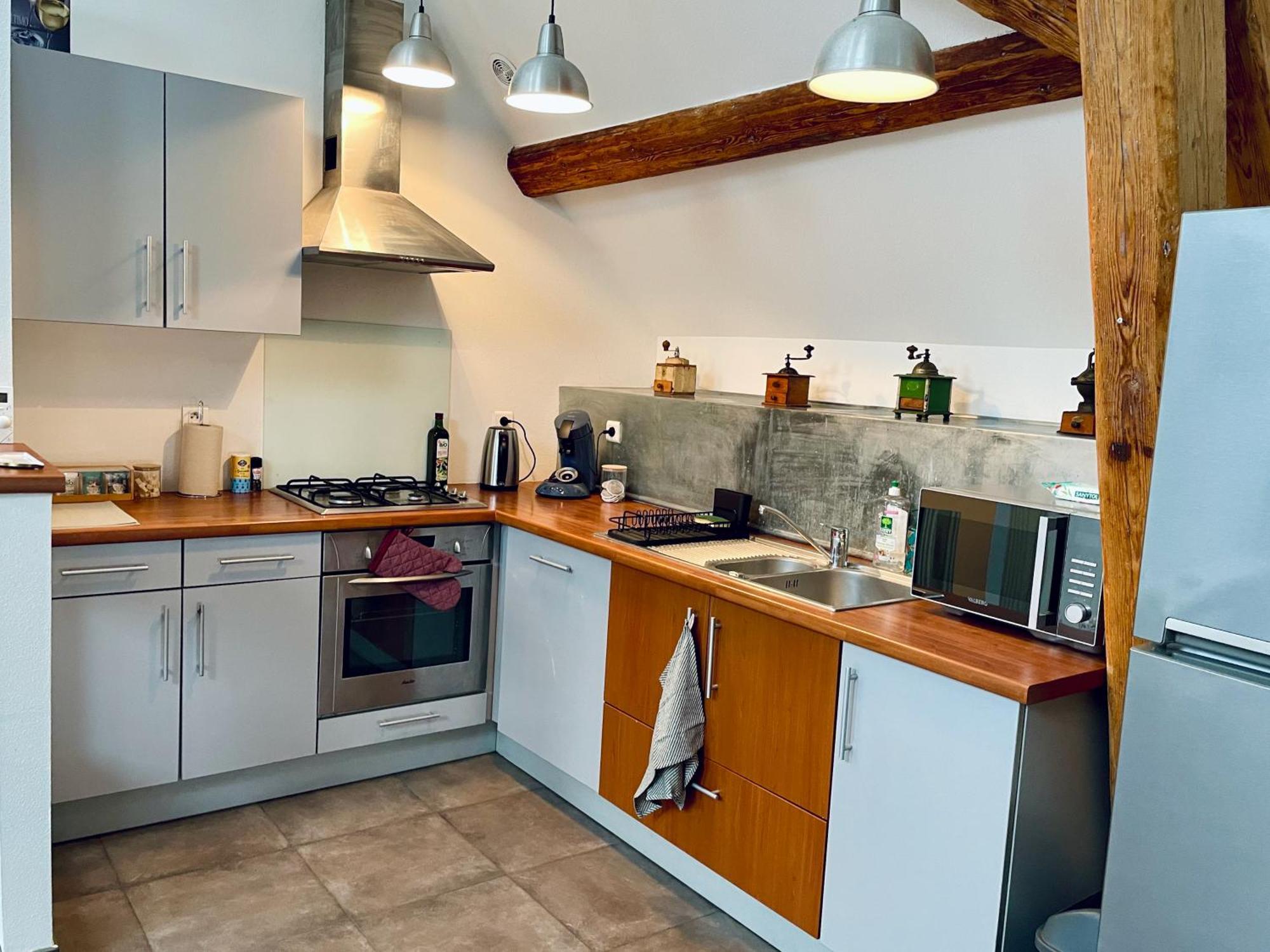 Duplex + Parking Gratuit Facile Apartment Sainte-Suzanne  Luaran gambar
